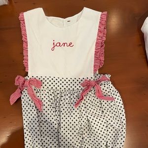 Girls 4th of July bubble